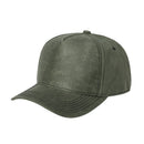 5RS - 5 Panel Leather Cap