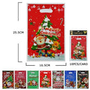 10PCS Christmas Gift Bag Assorted Designs 30123 (12 units)