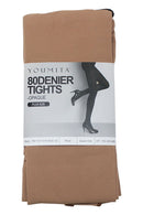 11011 Non-Run Opaque Tights 80 Denier