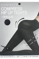 11012 Opaque Hip-Up Compression Tights