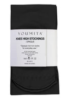 11015 6 Pairs Opaque Non-Run Stockings for Everyday Use â€“ Durable Nylon & Lycra