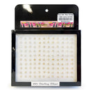 120 PC 30mm Nose Ring Silver, Gold Clear (1 unit)