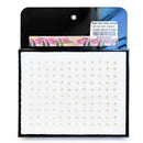 120 PC Nose Ring Gold Clear (1 unit)