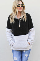 Long Sleeve Sherpa Pull Over