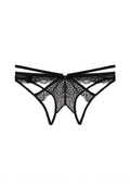 33343 12 Piece Lace & Strappy Open Cheeky Panty