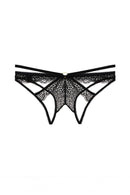 33343 12 Piece Lace & Strappy Open Cheeky Panty