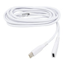 USB-C Extension Cable, 6 ft, White, Compatible with MagSafe