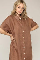 Alexa Shirt Dress