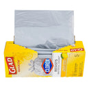Glad Quick-Tie Tall Kitchen Trash Bags with Clorox, 5 Bags, Lemon Fresh Bleach Scent