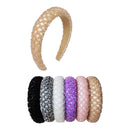 Multi Crystal Decor Headband HB1204-1 (12PC)