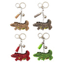 Rhinestone Crocodile Key CHAIN KC824-1 (12PC)