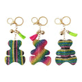 Rhinestone Teddy Bear Key Chain KC824-56 (12PC)