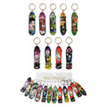 Graphic Skateboard Key Chain KC626-16 (12PC)