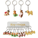 Cute Puppy Key Chain KC1013-23 (12PC)