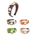Boho Starfish N Shell Decor Headband HB1012-23 (12PC)