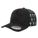5SSTG - 5 Panel Suede Satin Gilding