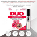 2-In-1 Brush-On Striplash Adhesive Dark & Clear (6 units)