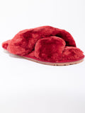 WOMEN'S FLUFFY COZY COMFY OPEN TOE SLIPPERS