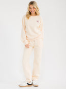 WOMEN'S LONG SLEEVE GRAPHIC PULLOVER SWEATER