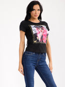 WOMEN'S SHORT SLEEVE GRAPHIC T-SHIRT