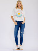WOMEN'S SHORT SLEEVE GRAPHIC T-SHIRT