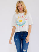 WOMEN'S SHORT SLEEVE GRAPHIC T-SHIRT
