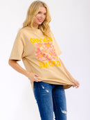 WOMEN'S SHORT SLEEVE GRAPHIC T-SHIRT