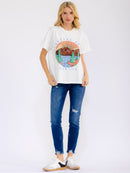 WOMEN'S SHORT SLEEVE GRAPHIC T-SHIRT