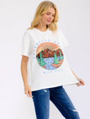 WOMEN'S SHORT SLEEVE GRAPHIC T-SHIRT