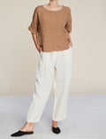 Zoe linen top