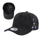 5SSTG - 5 Panel Suede Satin Gilding
