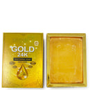 24K GOLD WHITENING 100% NATURAL SOAP (12 units)
