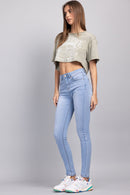 (OPEN PACK) High Rise Classic Ankle Skinny Jeans WEP3105