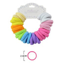 30PCS Pastel Hair Elastics Band Set 32002P1 (12 units)
