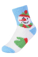MOPAS LADIES PLUSH SOFT SOCKS (30301_XMAS)