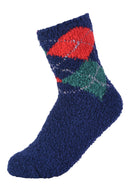 MOPAS LADIES PLUSH SOFT SOCKS (30301_XMAS)