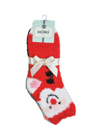 MOPAS LADIES PLUSH SOFT SOCKS (30301_XMAS)