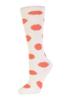MOPAS LADIES PLUSH SOFT KNEE HIGH SOCKS (30801_DOT)