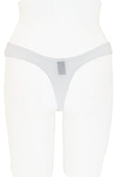 33371 12 Piece Mid Rise, Soft Mesh Back Crotchless Lace Panty