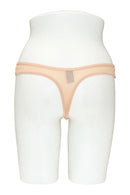 33371 12 Piece Mid Rise, Soft Mesh Back Crotchless Lace Panty
