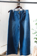 Plus Blue Denim Pants