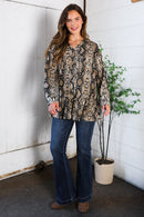 Follow Your Instincts Button Down Blouse (Open Pack)