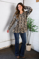 Follow Your Instincts Button Down Blouse (Open Pack)