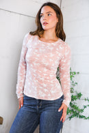 Blushing & Blooming Long Sleeve Tee (Open Pack)