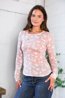 Blushing & Blooming Long Sleeve Tee (Open Pack)