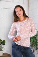 Blushing & Blooming Long Sleeve Tee (Open Pack)