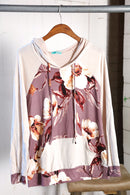 Plum Floral Hoodie