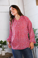 Poppy Daydream Floral Woven Blouse (Open Pack)