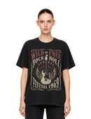 (PRE PACK) Wild Free Rock and Roll Graphic Top