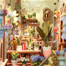 DIY Miniature Book Nook Kit | Flower Shop